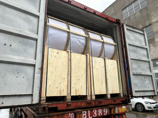 เส้นใยเสริมแรงสีขาวสมาชิกพลาสติก FRP มีความแข็งแรงสูงสำหรับความต้านทานแรงดึง