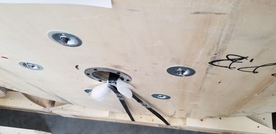 ความทนทานต่อการกัดกร่อนสูง สมาชิก FRP ความยาว 6 เมตร สมาชิกพลาสติกที่กระชับกระชับด้วยใยแก้วเบาสําหรับสภาพแวดล้อมที่รุนแรง