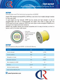 0.4mm Aramid FRP KFRP Central Member No Bur Crack Break ความต้านทานแรงดึง≥1700Mpa